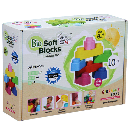 Soft Blocks Set - 10 pieces